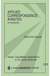 Applied Correspondence Analysis