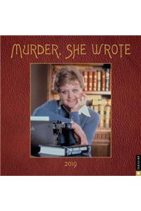Murder, She Wrote 2019 Wall Calendar