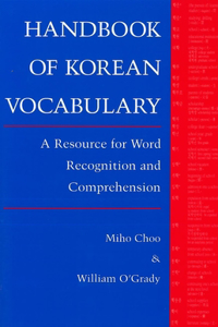 Handbook of Korean Vocabulary