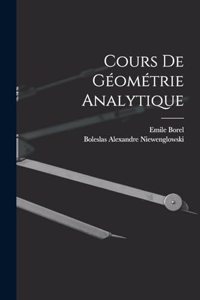 Cours de Géométrie Analytique