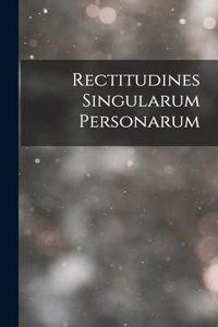 Rectitudines Singularum Personarum