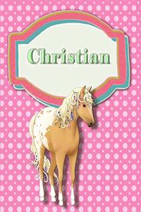 Handwriting and Illustration Story Paper 120 Pages Christian