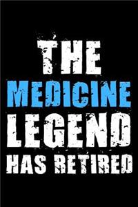 The Medicine legend has retired