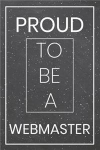 Proud To Be A Webmaster