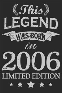 This Legend Was Born In 2006