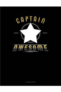 Captain Awesome: 5 Column Ledger