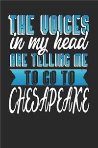 The Voices In My Head Are Telling Me To Go To Chesapeake