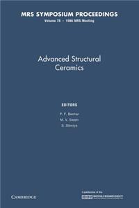 Advances in Structural Ceramics: Volume 78