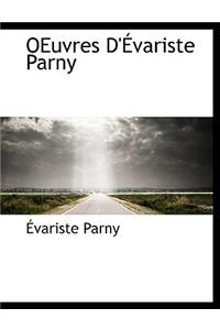 Oeuvres D' Variste Parny