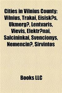 Cities in Vilnius County