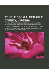 People from Albemarle County, Virginia