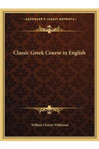 Classic Greek Course in English