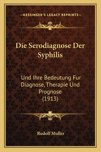 Die Serodiagnose Der Syphilis