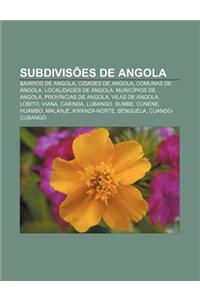 Subdivisoes de Angola