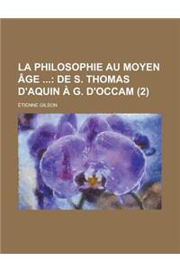 La Philosophie Au Moyen Age (2)