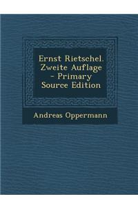 Ernst Rietschel. Zweite Auflage
