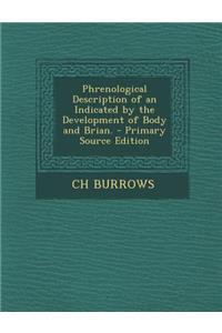 Phrenological Description of an Indicated by the Development of Body and Brian.