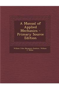 Manual of Applied Mechanics