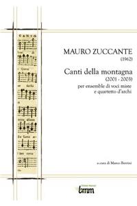 Zuccante Canti Della Montagna Bmm14.001