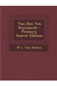 Van Den Vos Reynaerde