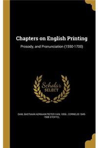 Chapters on English Printing