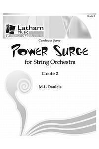 Power Surge for String Orchestra - Score