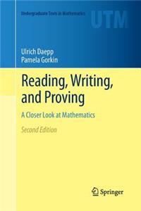 Reading, Writing, and Proving