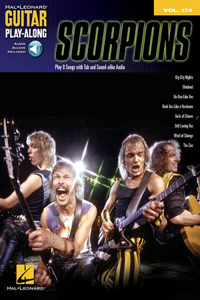 Scorpions - Guitar Play-Along Vol. 174 Book/Online Audio