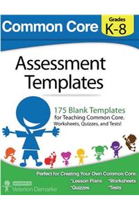 Common Core Assessment Templates