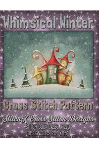 Whimsical Winter Cross Stitch Pattern