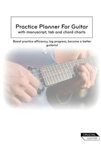 Practice Planner For Guitar