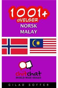 1001+ øvelser norsk - Malay