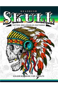 Skull Tattoo and Doodles Patterns