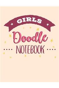 Girls Doodle Notebook
