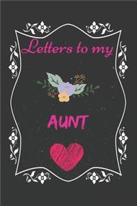 Letters To My aunt, Memory Book for aunt