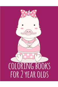 coloring books for 2 year olds