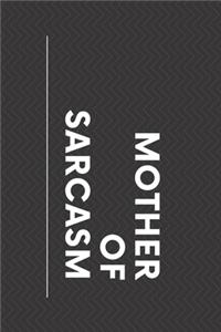 Notebook Mother of Sarcasm BLACK