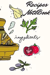 Recipes NoteBook