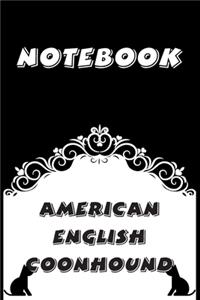 American English Coonhound Notebook