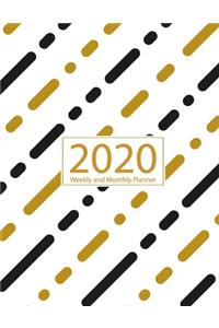 2020 Academic Planner Weekly And Monthly