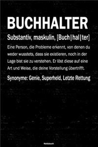 Buchhalter Notizbuch