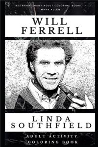 Will Ferrell Adult Activity Coloring Book