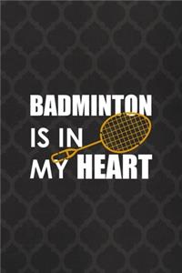 Badminton Is In My Heart