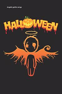 Angelic gothic wings