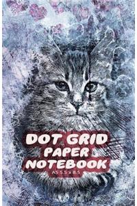 Dot Grid Paper Notebook A5 5.5x8.5