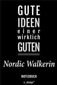 Notizbuch für Nordic Walker / Nordic Walkerin