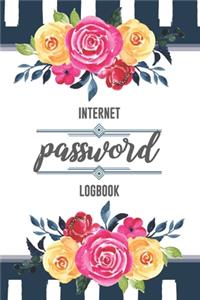INTERNET Password Logbook