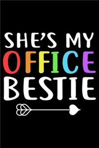 She's My Office Bestie: Office Planner, Weekly And Daily To Do List, Meeting Notebook, Journal For Work, Coworker Appreciation For Women, Best Colleague