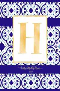 Weekly & Monthly Planner 2020 H