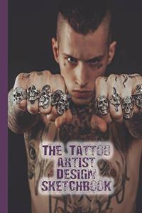 The tattoo artist design sketchbook